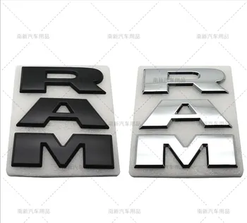 3D Kovinski Emblem Značko RAM Žar Nalepke Avto Styling za Dodge Charger RAM 1500 Kalibra Potovanje Avto Dodatki