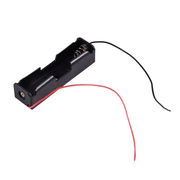 5pcs Black Baterije Škatla za Shranjevanje Primeru Nosilec za 3.7V18650x1 Baterije