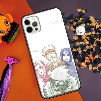 Anime Hokage Naruto Za iPhone 12 Pro Max 12 mini Ohišje Za iPhone 11 Pro XS Max 7 8 Plus SE 2020 X X X X XR Pokrov