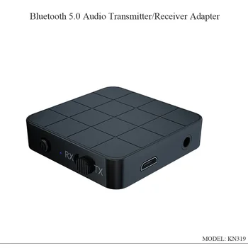 Brezžična tehnologija Bluetooth 5.0 Avdio Sprejemnik Oddajnik 2v1 Adapter Z RCA Kabel USB, 3.5 mm Jack Za PC CDTV Telefoni Brezžični Adapter