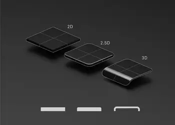 Cristal templado 5D Completo Samsung Galaxy A8 2018 POLNO LEPILO Borde negro - Zaščitnik de pantalla curvo pegamento