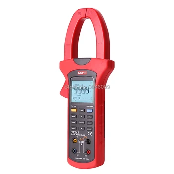 ENOTA UT243 Vpet Harmonics Moči Meter, 1000A True RMS Ampermeter Harmonics Analiza Faznega Zaporedja Odkrivanje USB Prenos Podatkov