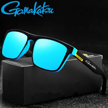 Gamakatsu Človek Ribolov Očala Prostem Planinarjenje Anti-ultravijolično Klasičnih Polarizirana sončna Očala Jahanja, Vožnjo sončna Očala