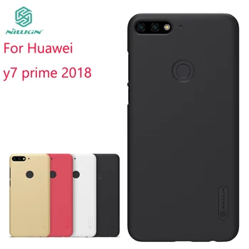 NILLKIN Za Huawei y7 prime 2018 Primeru Zajema Pc Ohišje Za Huawei y7 prime 2018 Opremljena Primerih Super Motnega Ščit