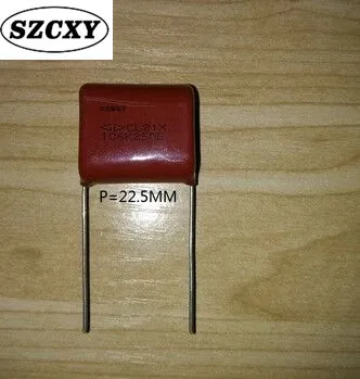 Nove in izvirne 10PCS CL21X 106 250V P22.5 (10UF 250V ) film kondenzator 24*21*11.5