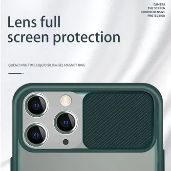 Objektiv Stran Kamere Zaščitni Mehki Silikonski Primeru Mobilni Telefon Za iPhone 11 Pro Max Primeru Telefon S Fotoaparatom, Zaščita za iPhone