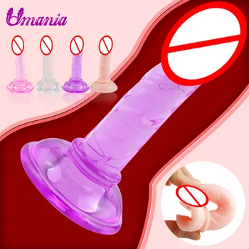 Realističen Dildo Sesalni Ženska Masturbacija Realističen Penis G-spot Orgazem Analni Čep Sex Igrače za Ženske, seks igrače za Odrasle