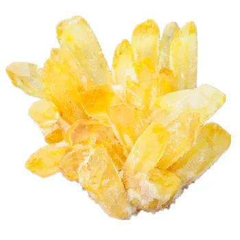 Redke naravne lepa rumena quartz crystal zbirko primerkov naravne quartz kristal in mineralnih grozdov