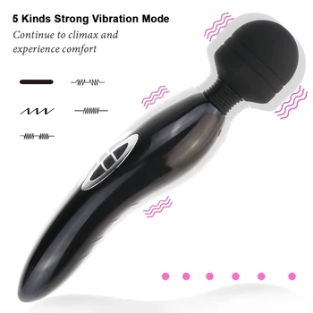 Veliko Močna Masaža AV Vibrator 10 načini Erotične Igrače Klitoris Stimulator AV Čarobno Palico Bodys massager Odrasle Sex Igrače za Ženske