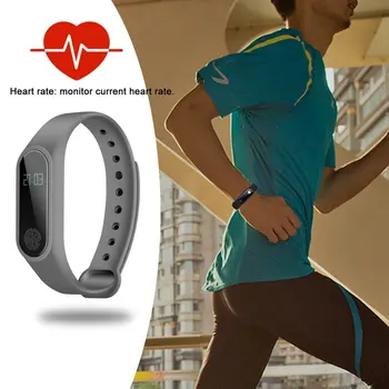 0.42 Palčni OLED Zaslon Smartband Srčnega utripa Prikaz Časa Spanja Spremljanje Zdravstvenega Varstva Zaslon Korak prevoženih Kilometrov Smartband