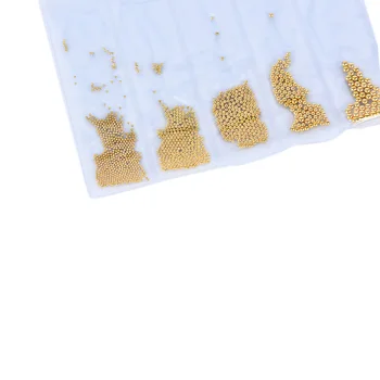 1 Paket 3d Micro Nail Art Kroglice Pisane Sijoče Kaviar Biserne Kroglice Okrasnih Nohtov Dekoracijo UV Gel za Manikiranje Dodatki