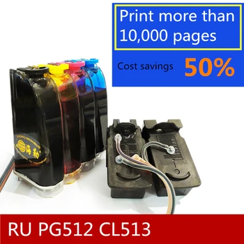 5 Star Izdelkov v Rusiji PG 512 CL 513 Ink Sistem PG-512 CL-513 združljiv Za Canon PIXMA MP250 MP280 MX320 MX340 IP2700