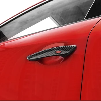 ABS Chrome Vrata Avtomobila Ročaj Zaščitne Prevleke Trim Vrata Skledo Kritje Nalepke Za Mazda 3 Axela 2019 2020 Dodatki Avto-Styling
