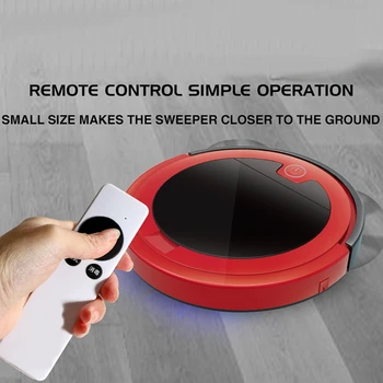 Ing Robot ligent Indukcijske Gospodinjski sesalnik USB Polnjenje z Daljinskim upravljalnikom