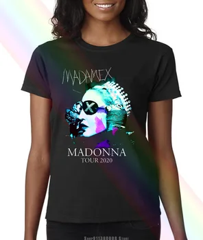 Madonna Madame X Evropi Uk Tour 2020, Anglija, Portugalska Francija World Tour T-majica s kratkimi rokavi