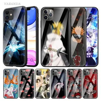 Naruto Uzumaki Kul vitrina Za Apple iPhone 12 11 Pro Max X XS XR 8 7 Plus 6 6S SE 2020 Kaljeno Tampa Anime Telefon Coque Vrečko
