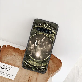 Nightwish Band Telefon Ohišje Za Samsung Galaxy Note S 8 9 10 20 Plus E Lite Uitra black Nazaj Mehko Coque Vodotesno Silikonsko