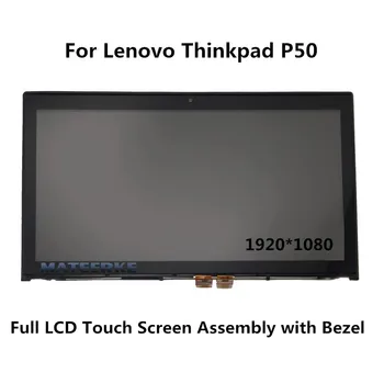 Novo za Lenovo Thinkpad P50 20EN LCD Zaslon na Dotik Sklopa s Ploščo 1920*1080