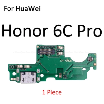 Polnjenje prek kabla USB Vrata Dock Vtič Priključek za Polnilnik Odbor Mikrofon Flex Kabel Za HuaWei Honor Igrajo člen 8A, 7A 7C 7X 7S 6A 6X 5C Pro