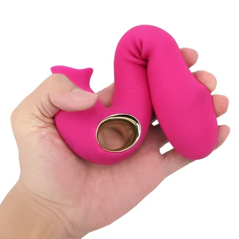 Vagine, Klitoris Stimulator G-spot Massager Sex Igrače za Ženske Ženski Masturbator Oralni Seks Jezika Lizanje 10 Hitrost Dildo, Vibrator