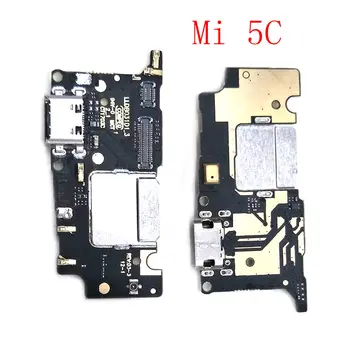 Za Xiaomi Mi 5 6 Polnjenje Vrata Flex Kabel Nadomestni Deli, USB Dock Polnilnik Flex Kabel Mi 5X 5C Polnjenje Vrata Flex Kabel