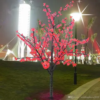 Zunanji Nepremočljiva Umetnega 1,5 M, Led Češnjev Cvet Drevo Lučka 480LEDs Božično Drevo Luči za Dom, Festival Dekoracijo