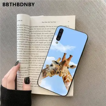 Živali žirafa Primeru Telefon Za Samsung Galaxy M10 20 30 40 50 70 71 6S A2 A6 A9 2018 J7 CORE PLUS STAR S10 5G C8
