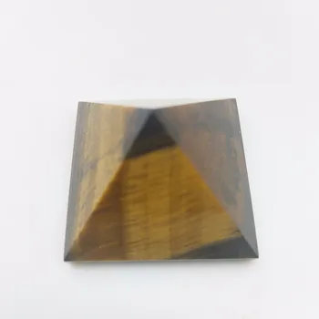 2pcs Naravni tiger-ite piramida quartz crystal piramida zdravljenje čakre feng shui
