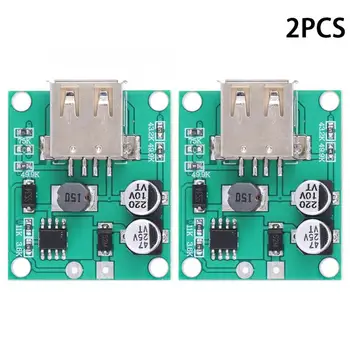 2Pcs USB Regulator Napetosti dozi Modul za Polnjenje Polnjenje Regulator za Solarne Plošče Zložljiva Torba Vhod 5-18V Izhod 5V2A