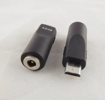 3pcs 3,5 mm x 1.1 mm Ženski Mikro USB 5 Pin Moški DC Pretvornik Adapter za Polnilnik