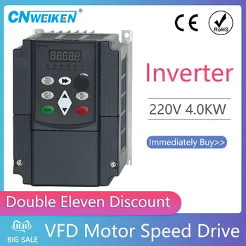 7,5 KW VSD 220v, da 220v Vretena Inverterji VFD AC pogon frekvenčni pretvornik Tovarne Neposredne Prodaje
