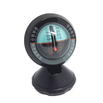 Avto Inclinometer Ergonomska Oblika Nastavljiv Kot Gledanja Pobočju Meter Balancer Ukrep Vozila Kompas Gradient Balancer