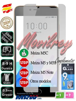 Meizu M5C, kaljeno steklo screen Protector 9H za movil