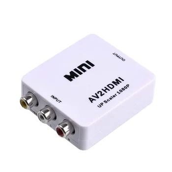 Mini AV, da HDMI Video Pretvornik Polje AV2HDMI RCA CVBS, da HDMI Adapter za HDTV TV DVD-2019 Najbolje Prodajanih