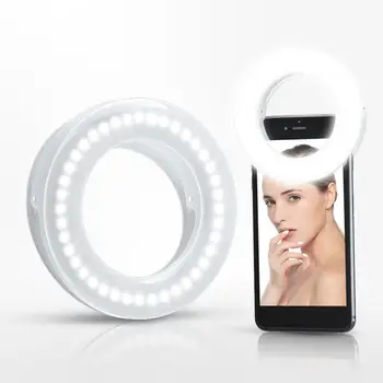 Novi Mini Pametni Selfie Fill Light Objektiv Svetlobno Posnetek Samosprožilec Bliskavica Led Lučka Za Kamero Telefona, Fotografije Svetlobna Posnetek