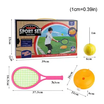 Tenis Žogo Base Training Set z Vrvjo za Študente, Začetnike posamezno Vadbo Povratno Žogo Naprava za Otroke