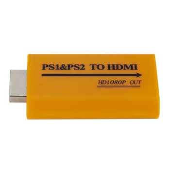 Za PS1 PS2 za HDMI o Video Prilagodilnik Pretvornika s 3,5-mm o Izhod Podpira Vse za PS1 PS2 Načini Prikaza